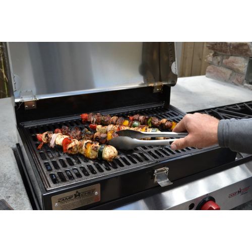  Camp Chef Deluxe Stainless Steel BBQ Box, Silver, Silver