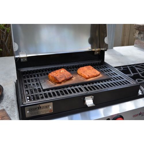  Camp Chef Deluxe Stainless Steel BBQ Box, Silver, Silver