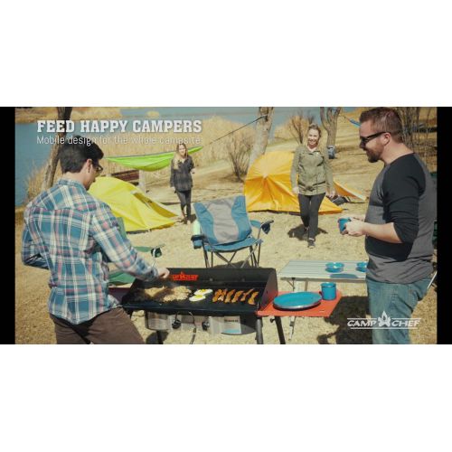  Camp Chef Deluxe Griddle Covers 2 Burners On 2 Burner Stove