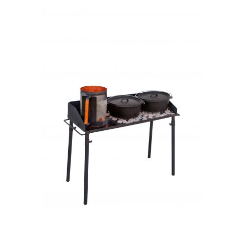  Camp Chef 3-Sided Heavy Duty Steel Dutch Oven Table