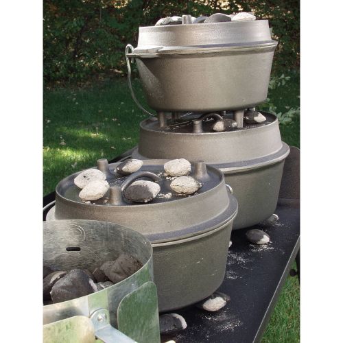  Camp Chef 3-Sided Heavy Duty Steel Dutch Oven Table