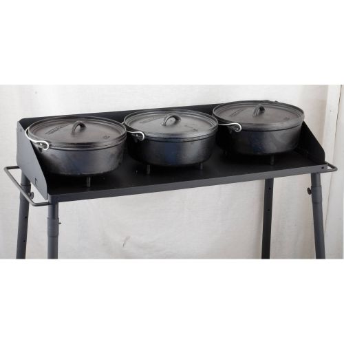  Camp Chef 3-Sided Heavy Duty Steel Dutch Oven Table