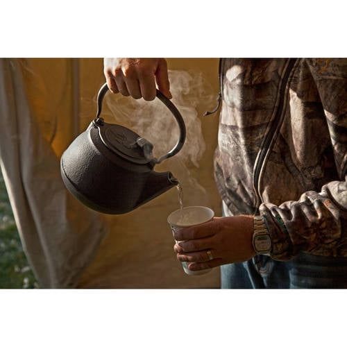  Camp Chef True Seasoned Ready-to-Use Cast Iron Teapot