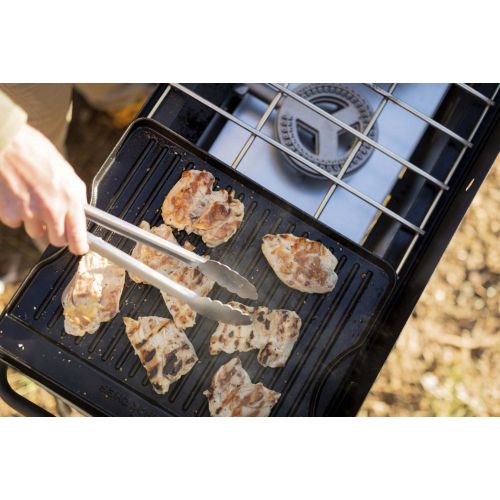  Camp Chef Reversible Pre-Seasoned Cast Iron Griddle and Grill CGG16B with Free S&H CampSaver