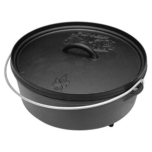  Camp Chef 25th Anniversary Cast Iron Set, 12 Dutch Oven und 12 Pfanne mit Deckel