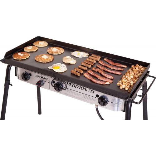  Camp Chef Professional Fry Griddle, 3 Burner Griddle, Cooking Dimensions: 16 in. x 38 in