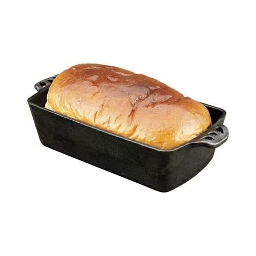  [아마존베스트]Camp Chef Home Seasoned Cast Iron Bread Pan