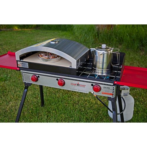  Camp Chef PRO90X Three-Burner Camp Stove with Professional SG14 Griddle - Bundle
