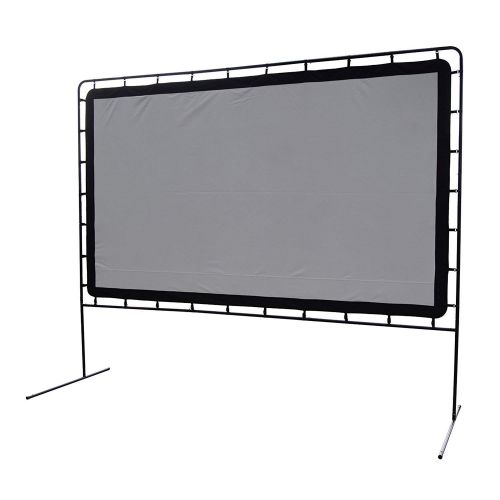  Camp Chef 144 IndoorOutdoor Nylon Backyard Movie Projector Screen (2 Pack)