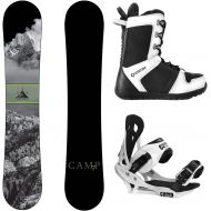 [아마존베스트]Camp Seven 2021 Valdez Snowboard Summit Bindings & APX Boots Mens Complete Snowboard Package