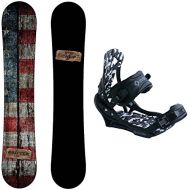Camp Seven Drifter Snowboard with System APX Bindings Mens 2019 Snowboard Package