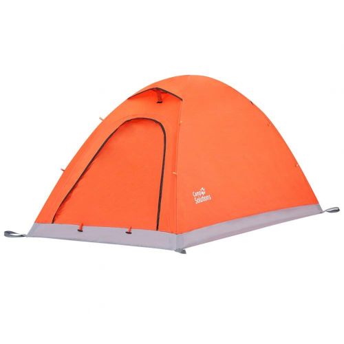  Camp Solutions1-2 Person Camping Tent Portable Folding Waterproof Outdoor Tent for Hiking Climbing