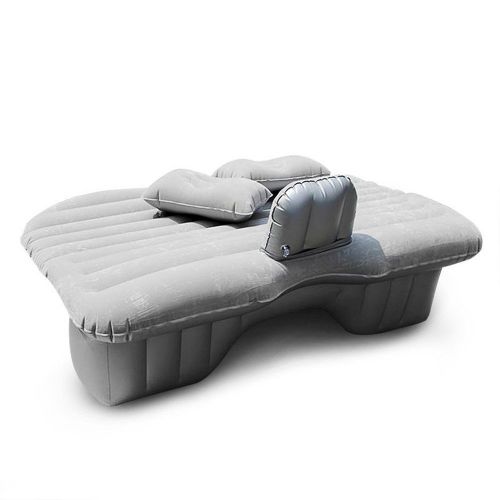  CampBuddy Heavy Duty Multi-functional Car SUV Inflatable Air Mattress Bed Back Seat Cushion With 2 Pillows and Pump For Travel Camping Beach Rest Tour Trip Park Lawn Picnic