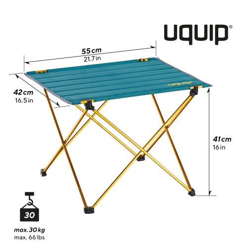  CampLand Uquip Ultralight Folding Picnic Table Liberty, for Outdoor Activities and Travel