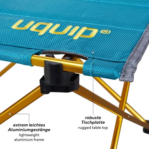  CampLand Uquip Ultralight Folding Picnic Table Liberty, for Outdoor Activities and Travel