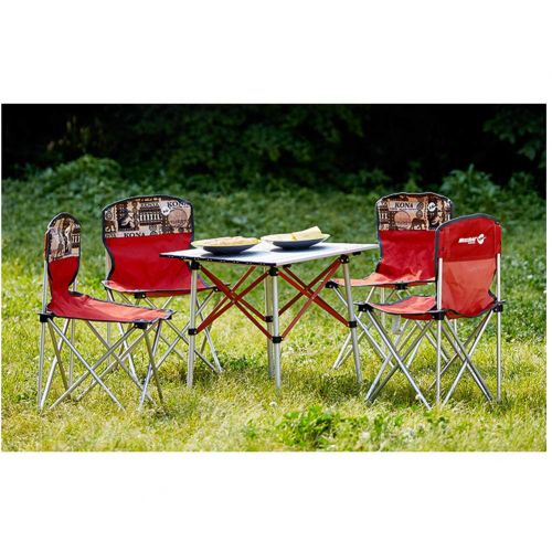  CampLand TFCFL Aluminum Folding Table Height Adjustable Outdoor Camping Table Lightweight for Camping, Beach, Backyards, BBQ, Party and Picnic