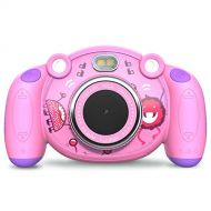 [아마존핫딜]Campark Digital Kamera fuer Kinder HD Kinderkamera 2.0 Farbdisplay Mini Action Camcorder Camera, Spielzeug und Geschenk fuer Kinder (Q3/EU)