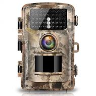 Campark Trail Camera 12MP 1080P 2.4 LCD Game & Hunting Camera with 42pcs IR LEDs Infrared Night Vision up to 75ft/23m IP56 Waterproof for Wildlife Animal Scouting Digital Surveilla