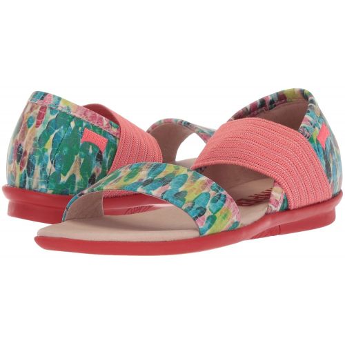 캠퍼 Camper Kids Girls Right K800041 Flat Sandal, Multi, 32 M EU Big Kid (1 US)