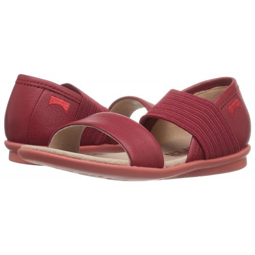 캠퍼 Camper Kids Girls Right K800041 Flat Sandal, red, 27 M EU Little Kid (10 US)