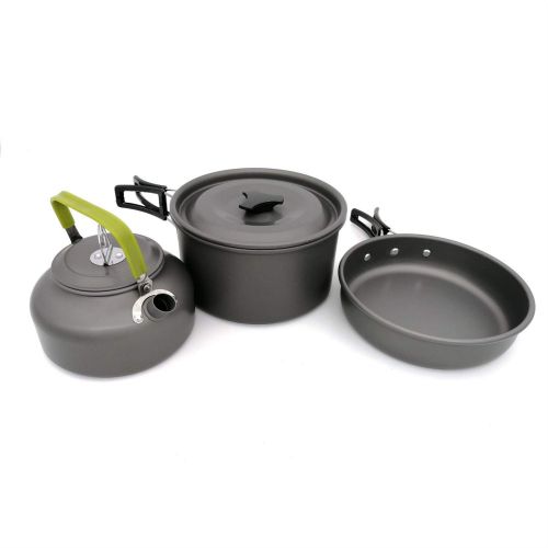  Camping Cooking Set Outdoor Camping Set, Hiking Cookware Backpacking Cooking Picnic Bowl Pot, Camping Cookware Mess Kit