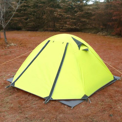  Camping Tent. 2 Person Family Dome Canopy is Portable, Waterproof. Best Outdoor, Hiking, Backpacking, Beach, Fishing, Hunting, Travel, Trip Gear, Equipment