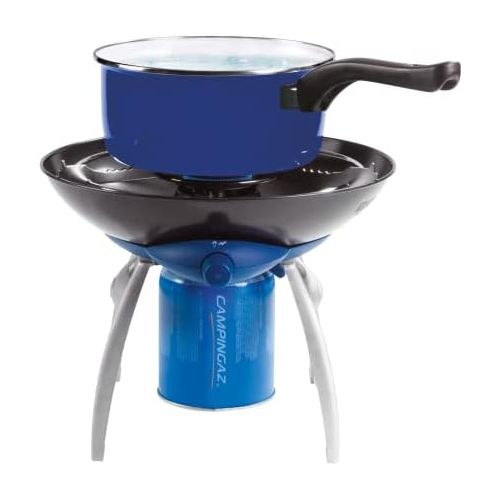  [아마존베스트]Campingaz Party Grill Gas Stove Small Gas Barbecue and Camping Stove in One for Camping or Festivals Versatile Cooking Options Space-saving to Carry