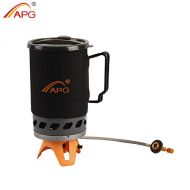 Camplux APG Portable 1400ml Cooking System Outdoor Camping Stove Heat Exchanger Pot Multi Cooking Function Gas Burners