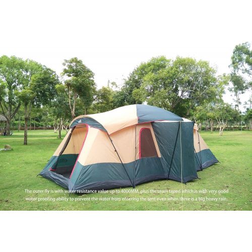  camppal Sophisticated Large Frame Cabin Family Tent - Prestige Castle - FT038