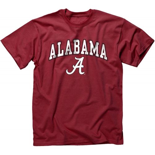  Campus Colors NCAA Adult Arch & Logo Soft Style Gameday T-Shirt