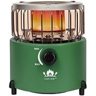 Campy Gear Chubby 2 in 1 Portable Propane Heater & Stove, Outdoor Camping Gas Stove Camp Garage Tent Heater for Ice Fishing Backpacking Hiking Hunting Survival Emergency (Green, CG