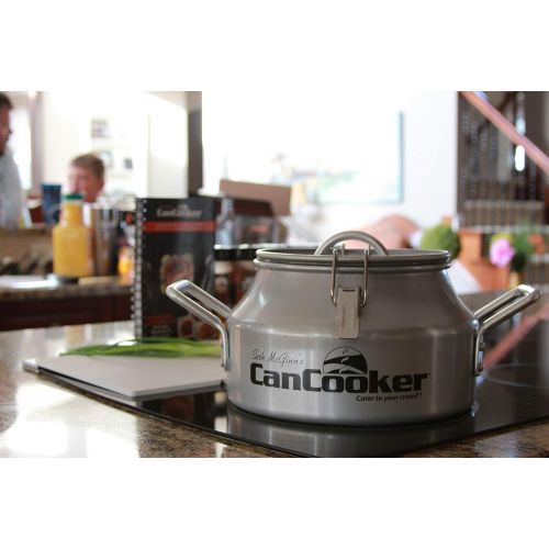  CanCooker Companion 1.5 Gallon Steam Cooker, Safe Convection Steam Cooker For Camping and Home Use,G15-2016,Silver