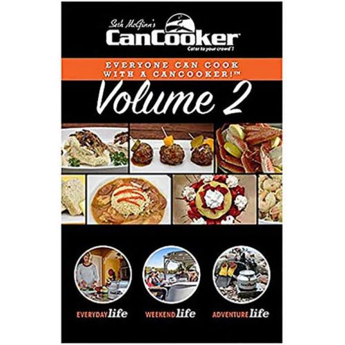  CanCooker CC 001 CN Convection 4 Gallon Steam Cooker for 20 People Bundle with CanCooker 100 Page 5 Meal Recipe Cookbook Volume 2