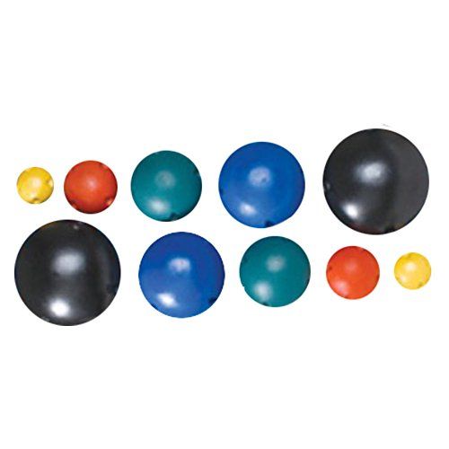  CanDo 10-1766 MVP Balance System, 10-Ball Set (2 each Yellow through Black), No Rack