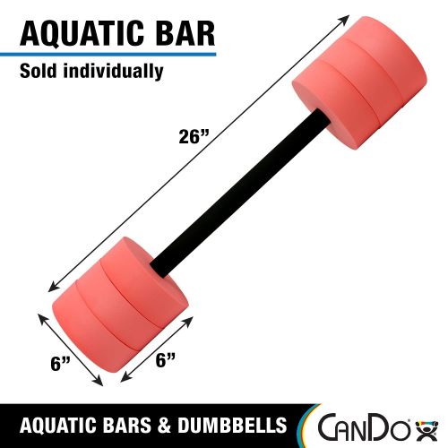  Eif CanDo 20-4030R Swim Bar, Red