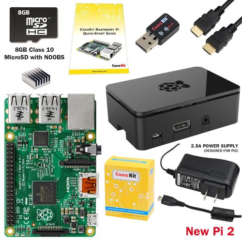  CanaKit Raspberry Pi 2 Complete Starter Kit (9-Items)