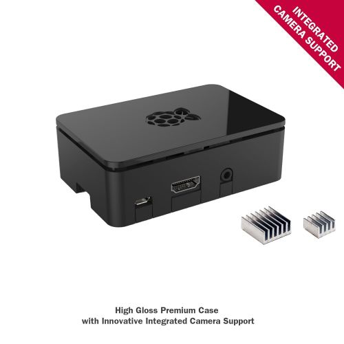  CanaKit Raspberry Pi 3 B+ (B Plus) Starter Kit (32 GB EVO+ Edition, Premium Black Case)