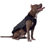 [아마존핫딜][아마존 핫딜] Canada Pooch | Summit Stretch Dog Vest | Water-Resistant Dog Puffer Vest, Grey Pepper, Size 10