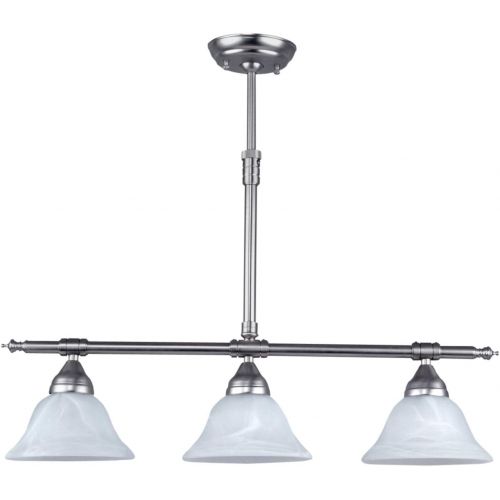  CANARM LTD. IPL133BPT Canarm LTD IPL133BPT Athena 3 Light Pendant Brushed Pewter