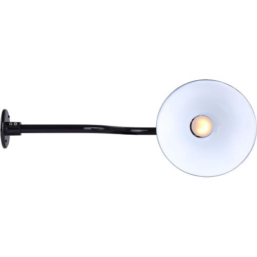  Canarm CANARM BL10WACBK Outdoor Aluminum Barn Light