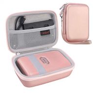 Canboc Carrying Case for Fujifilm Instax Mini Link Smartphone Printer, INSTAX Share SP-2 Mobile Printer, Mesh Pocket fit Fujifilm Instax Mini Instant Film, USB Cable, Hard Protecti