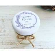 CandlesofProvence Personalized Scented Candles Lavender Crown - Wedding Favors