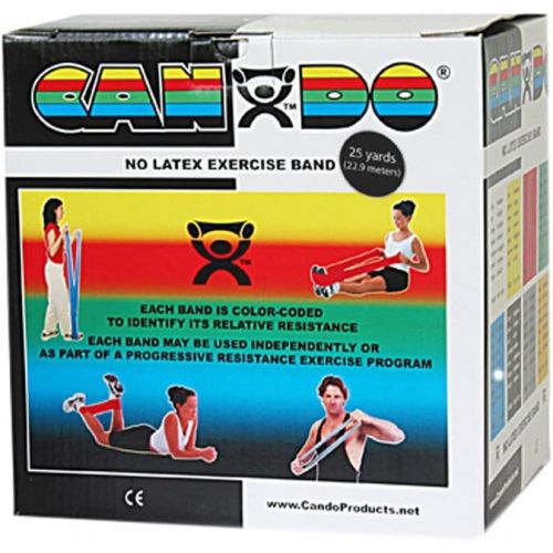  Cando CanDo Latex-Free Exercise Band, Black