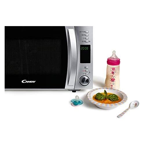  Candy cmxg22ds Mikrowelle mit Grill Arbeitsplatte 22L 800W Edelstahl Mikrowellenherd