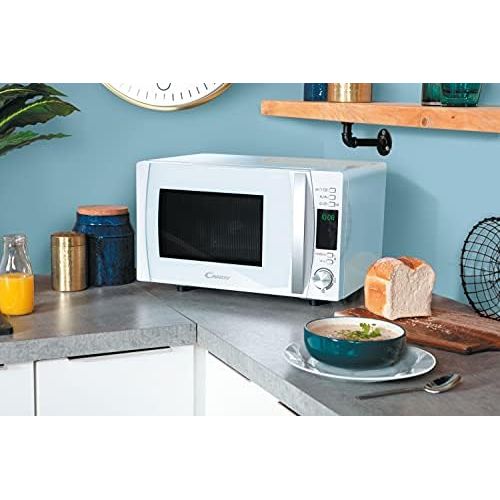  [아마존베스트]Candy cmxg20dw  Microwave with Grill and Cook in App 40 Automatic Programmes 1000 W Colour: White