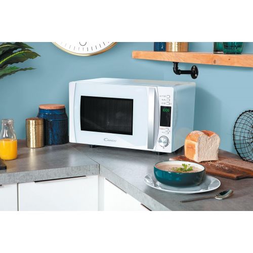  [아마존베스트]Candy cmxg20dw  Microwave with Grill and Cook in App 40 Automatic Programmes 1000 W Colour: White