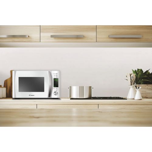  [아마존베스트]Candy cmxg20dw  Microwave with Grill and Cook in App 40 Automatic Programmes 1000 W Colour: White