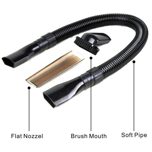  Canfeifan Car Vacuum Cleaner High Power 12V 120W Portable Wet Dry Strong Suction Handheld Automotive In Car Vacuum Plugs into Cigarette Lighter with Carrying Bag (Black, 5M/16.4FT)