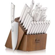 Cangshan HELENA Series German Steel Forged Knife Block Set (23-Piece, White)