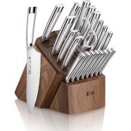 Cangshan N1 Series 1022377 23-Piece German Steel Forged Knife Block Set, Walnut Block